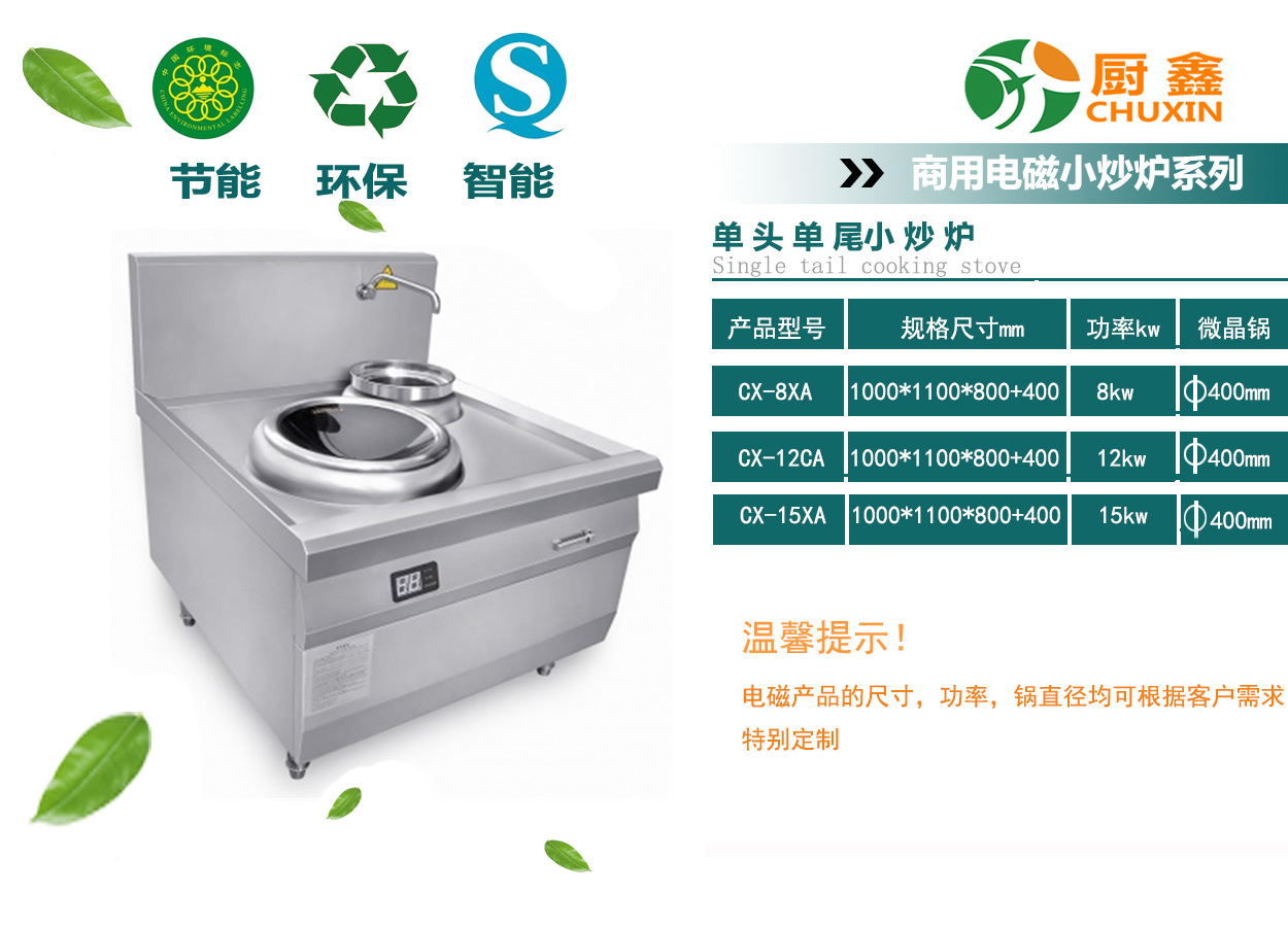 單頭單尾小炒爐網站用圖2（淘寶）