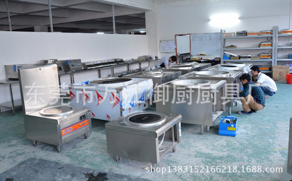 供應 雙頭電磁矮湯爐 不銹鋼煲湯灶 御廚優(yōu)質產品 廠家直銷