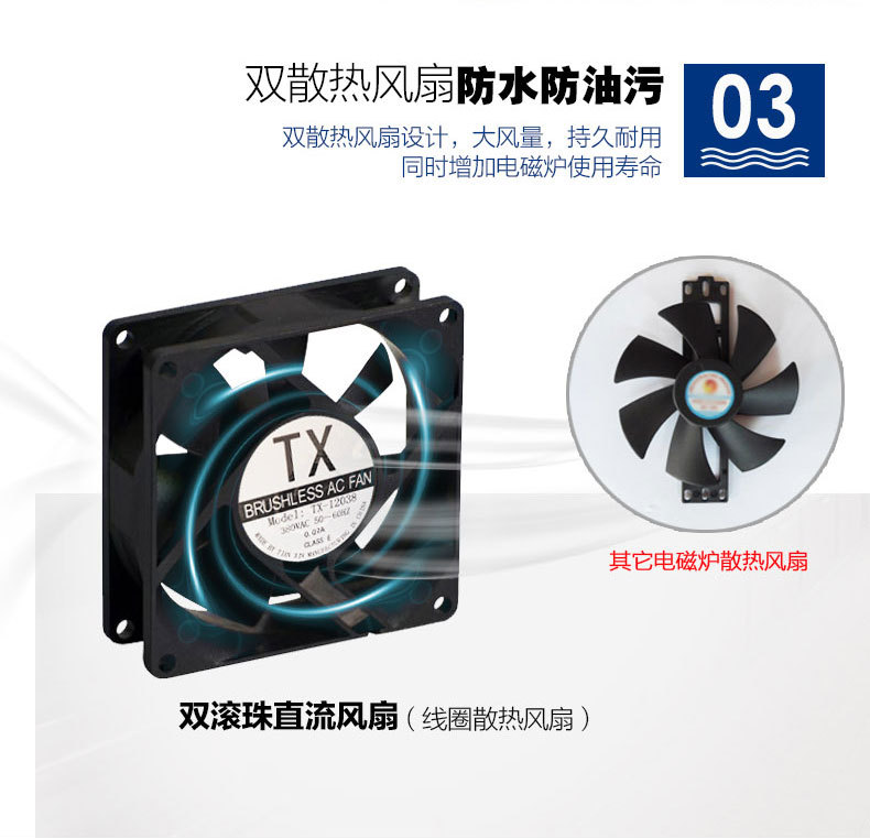 商用電磁爐商業(yè)電磁臺式5kw電磁平爐臺式電磁煲湯爐5kw煲湯爐