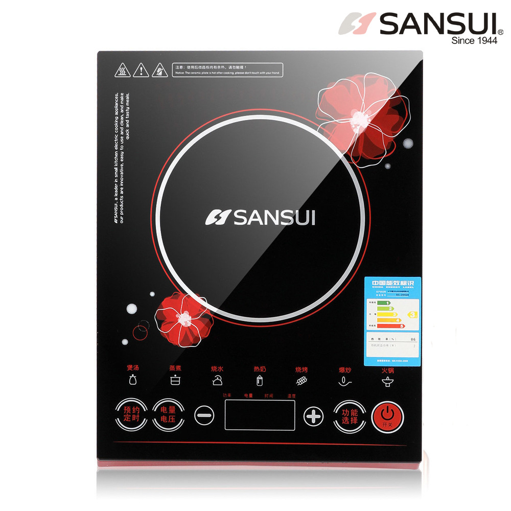 Sansui/山水 SC-20X28火鍋電磁爐多功能家用電磁灶電陶爐正品特價(jià)