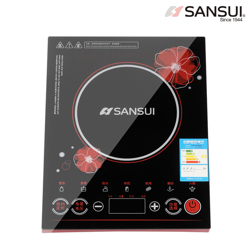 Sansui/山水 SC-20X28火鍋電磁爐多功能家用電磁灶電陶爐正品特價(jià)