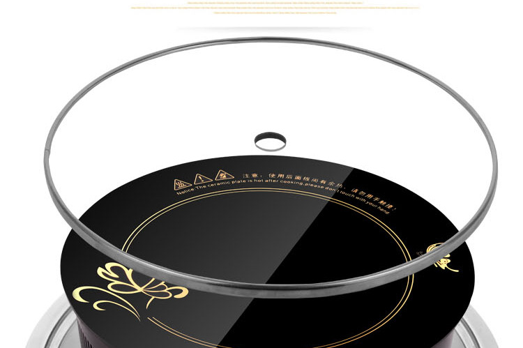 特價(jià)批發(fā) 商用線控火鍋專用電磁爐圓形鑲嵌入式3000W觸摸288MM