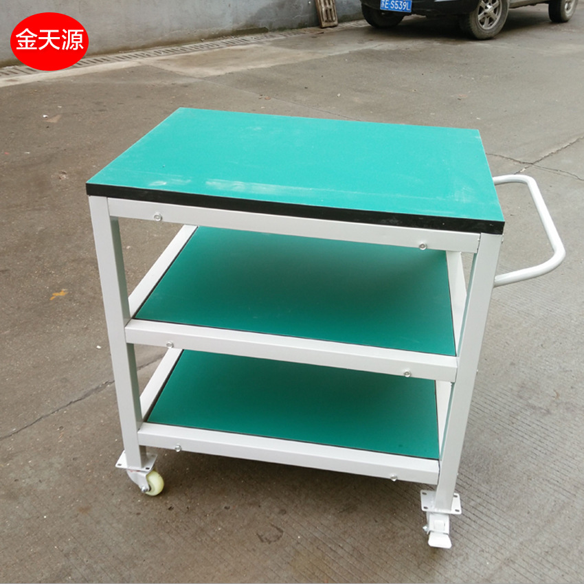 超值防靜電工作臺雙層工作臺銑床重型試驗(yàn)臺鉗工臺帶抽屜維修桌