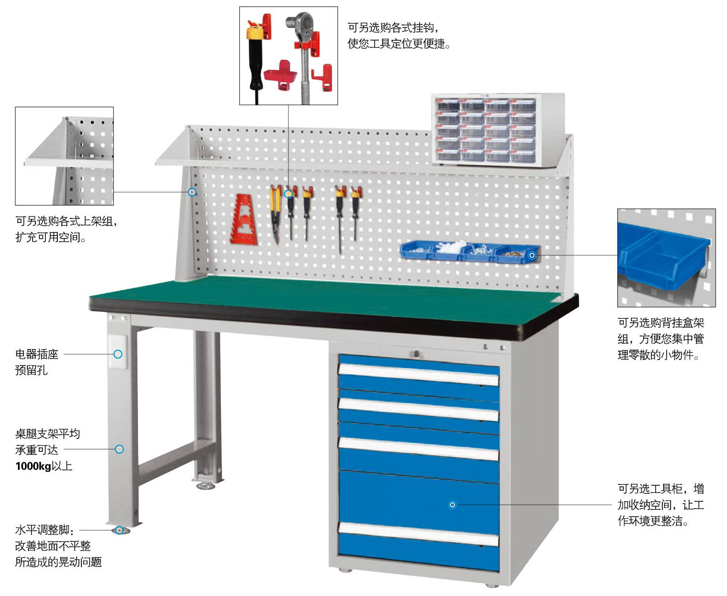 廠家直銷(xiāo)生產(chǎn)線移動(dòng)工作臺(tái) 定做雙層工作桌升降工作臺(tái)批發(fā)