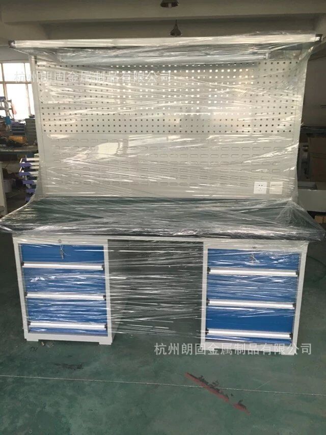 廠家直銷(xiāo)生產(chǎn)線移動(dòng)工作臺(tái) 定做雙層工作桌升降工作臺(tái)批發(fā)