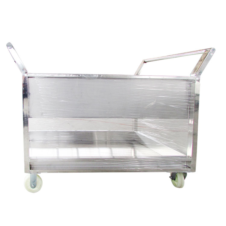 批發(fā)定制酒店服務(wù)車(chē) 不銹鋼回收殘食臺(tái) 酒店不銹鋼服務(wù)手推車(chē)