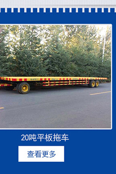 山東直銷 加長平板拖車 機械小型平板拖車 商用載重平板拖車批發(fā)