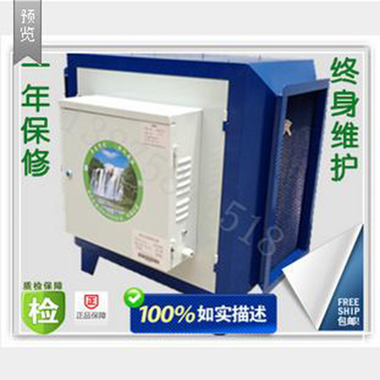 廠家直銷環(huán)保高空油煙凈化器 廚房飯店靜電式分離器6000風