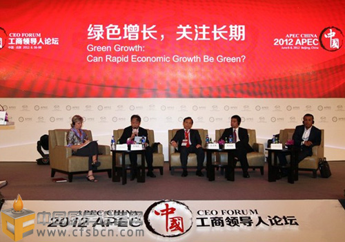 APEC中國(guó)工商領(lǐng)導(dǎo)人論壇“全體會(huì)議：綠色增長(zhǎng)，關(guān)注長(zhǎng)期”現(xiàn)場(chǎng)圖片